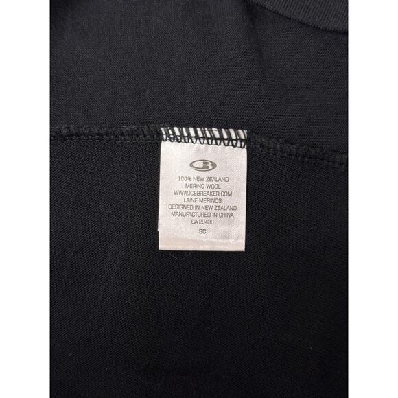 Icebreaker Base Layer Large Womens Bodyfit 260 Pure Merino Wool 1/4 Zip - Picture 8 of 9